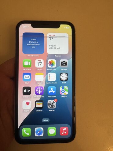 2 el telefonlar iphone: IPhone 11, 64 GB, Ağ, Face ID