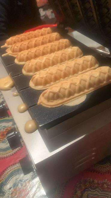 Производство кондитерских изделий: Вафли «орешки на палочке» (длинные вафельные трубочки) - Форма — 1