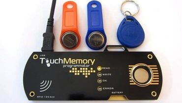 упаковка на дому: Программатор для копирования домофонных ключей Touch Memory