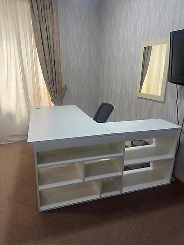masa ofis: İşlənmiş, İşçi üçün, Künc masa — 8