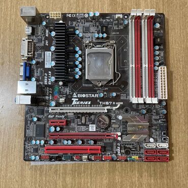 Материнские платы: Материнская плата, Б/у, Biostar, LGA1155, Для ПК