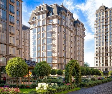 долгосрочная аренда квартир в бишкеке: 4 комнаты, 174 м², Элитка, 12 этаж, ПСО (под самоотделку)