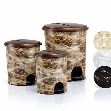 tapi slikar: KANTA PLASTICNA 3/1 | Plastika Kanta za djubre set 3/1 -Najveca :25L — 1