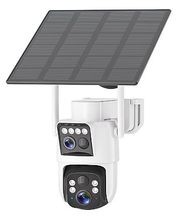 digital camera: Камера 2 линзовая с солнеч-й панелью 4G "UBOX" (TZ5-WA2230EU) — 1