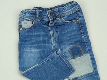 spodnie z cienkiego jeansu: Джинсові штани, 3-6 міс., стан - Хороший