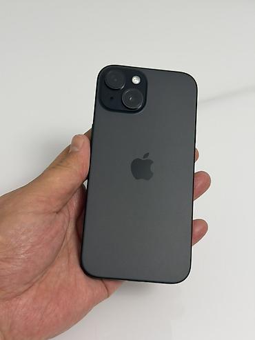 цена айфон: IPhone 15, Б/у, 128 ГБ, Черный, Защитное стекло, Чехол, 100 % — 2