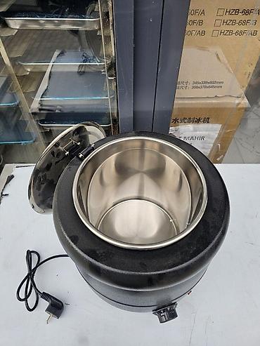 Elektrik qazanlar: Şorba qazanı Mərci qazanı Peşəkar sup qazanı Həcmi 10 litr Restoran — 2