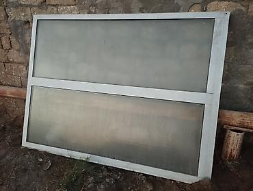 Alüminium çərçivəli sürgülü pəncərə - Material: möhkəm alüminium
