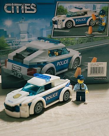 oyuncaq: LARI Cities polis maşını konstruktor dəsti - Model: No.11206 - Hissə — 3