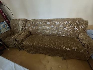 mebel divan kreslo: Klassik üslubda mebel dəsti və otaq qapısı - Divan və iki kreslodan — 5