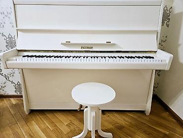 ikinci el eşya: Piano, Petrof, Akustik, İşlənmiş, Ünvandan götürmə — 1
