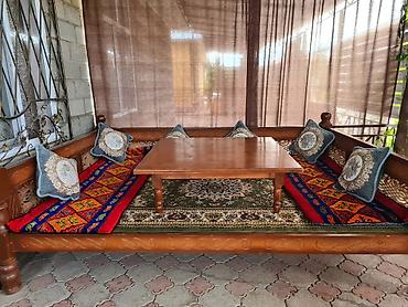 понтера котедж: Ыссык Куль Уютный дом с просторной крытой террасой и летней кухней - — 10