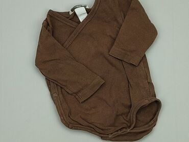 body brązowe: Body, H&M, 0-3 months, 
condition - Good