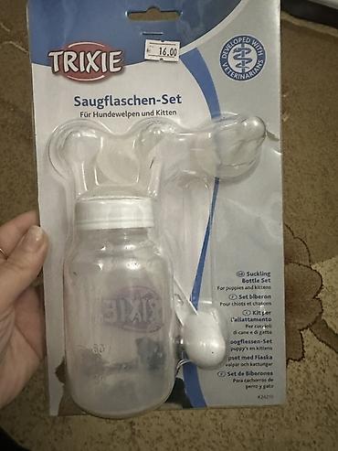 it balasi: TRIXIE Saugflaschen-Set – balaca it və pişik balaları üçün yemləmə — 2