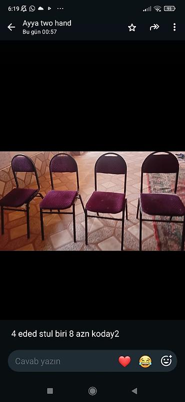 stol stul satışı: - Məhsul: Stol-stul dəsti - Təsvir: Klassik üslubda iri yemək masası — 2