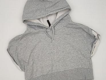 szara bluza pull and bear: Fishbone, Bluza z kapturem damska, rozmiar S — 1