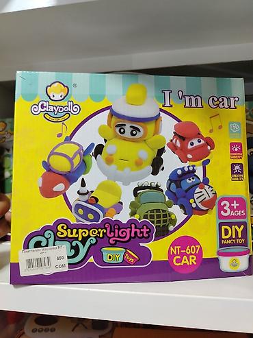 машина игурушка: Набор для творчества Claydoll Super Light DIY – «I’m car» (модель — 1