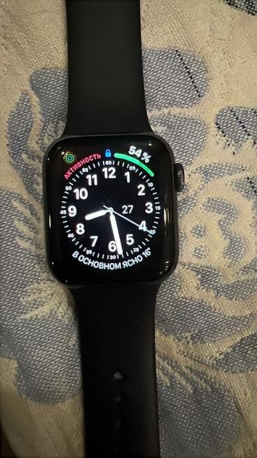 апл вотч 6: Умные часы Apple Watch (серия 6), цвет корпуса — черный, спортивный — 1