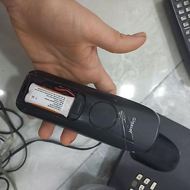 кнопкалы телефонлар: Stasionar telefon Gigaset, Simsiz, İşlənmiş — 1