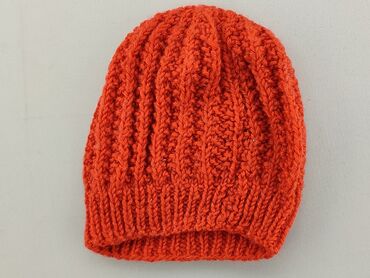 czapka zimowa pomarańczowa: Czapka, stan - Dobry