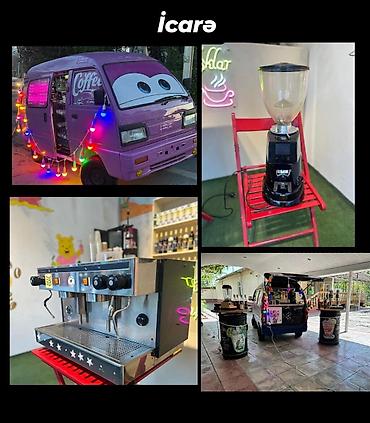 hazir bar: Mobil kofe vanı – tam təchiz olunmuş “coffee van” Xüsusiyyətlər: - — 3