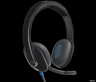 logitech: LOGITECH corded USB headset H540 USB EMEA black Bütün kateqoriyalar • — 1