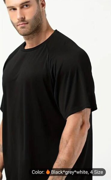 Футболки: Футболки: белый 4xl (56-58)- 1шт черный 4xl (56-58) - 2 шт черный 5xl at lalafo.kg — 11 Футболки: Футболки: белый 4xl (56-58)- 1шт черный 4xl (56-58) - 2 шт черный 5xl — 11