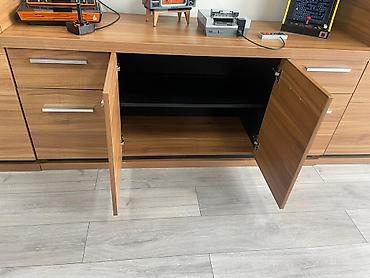 Ofis dəst mebeli: Ofis mebel dəsti – iş otağı üçün funksional və geniş saxlama həlli — 1