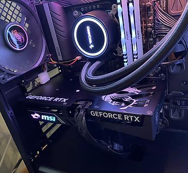 Настольные ПК и комплектующие: Видеокарта для ПК, Б/у, MSI, GeForce RTX, 8 ГБ — 3
