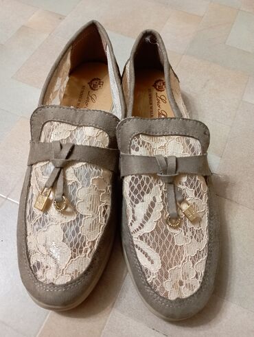 обувь на лето: Туфли 36, цвет - Айвори