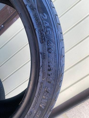 gra: Шины 245 / 40 / R 19, Лето, Б/у, Комплект, Корея, Kumho — 3