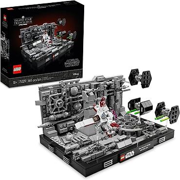 Игрушки: 🟥🟨LEGO Star Wars 75329 «Trench Run Diorama» (Диорама «Атака на Звезду — 1