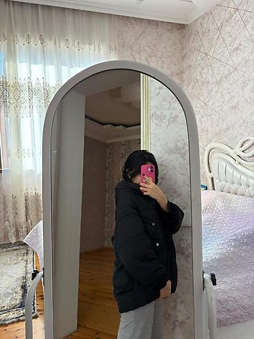 puffy: Kurtka - Rəng: qara - Model: yastı tikişli, balonka (oversize kəsim) - — 4