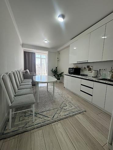 2022: 1 комната, 54 м², Аламедин-1 мкр Элитка, 4 этаж, Дизайнерский ремонт — 5