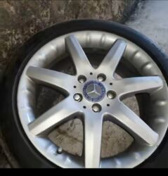 disk təkər r17: Б/у Колесо Mercedes-Benz 225 / 45 / R 17.5, 5 Болтов