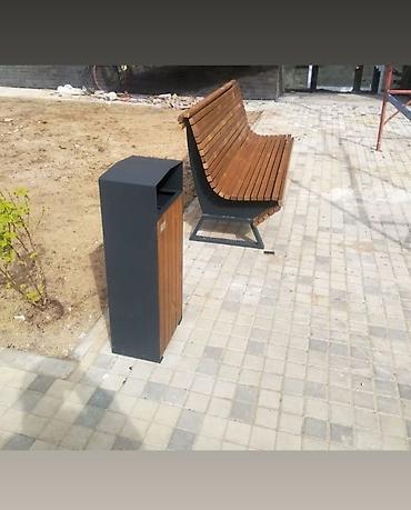 Tullantı qabları: Metal EN MMC olaraq istədiyiniz forma və ölçüde demir işlerinin — 10