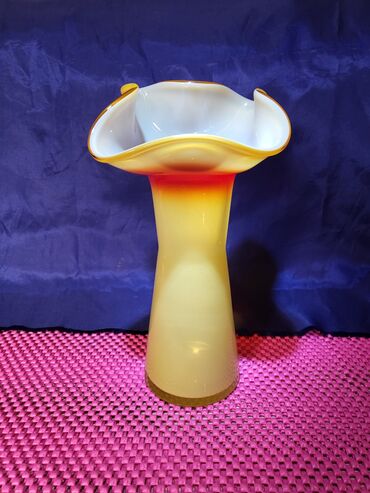 Home & Garden: Vase, Glass, color - Multicolored, New