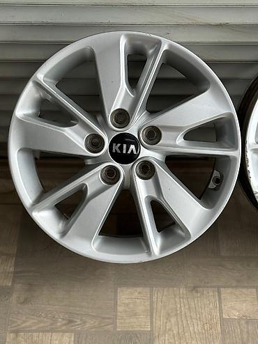 Транспорт: Литые Диски R 16 Kia, Комплект, отверстий - 5, Б/у — 4