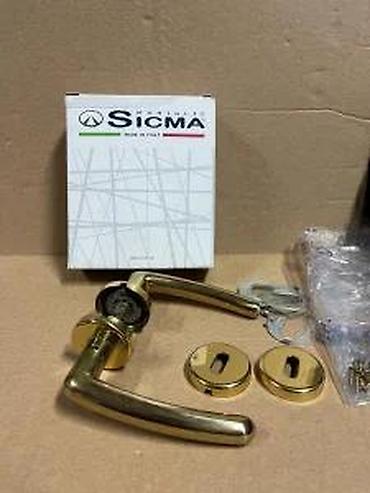 Maske za utičnice i prekidače: Sigma Maniglie “Derby” – set ručki za vrata - Model/serija: Derby — 14