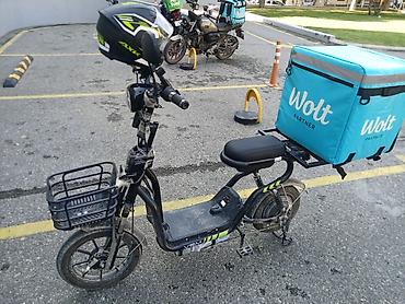 Электротранспорт: Elektrik velosipedi – çatdırılma üçün tam təc hizatlı - Model: VSM — 1
