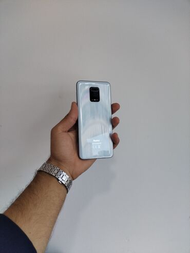 hava telefonu: Xiaomi Redmi Note 9 Pro, 128 ГБ, цвет - Белый, 
 Кнопочный, Отпечаток пальца, Две SIM карты