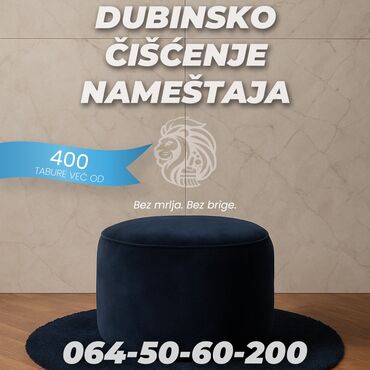 Usluge u domaćinstvu: Profesionalno dubinsko čišćenje nameštaja - Trosed: već od 2500 - — 2