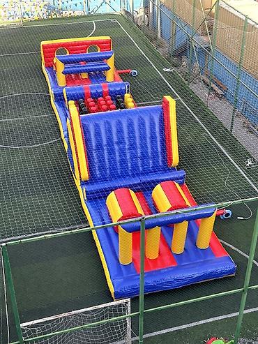 play zone: Надувная полоса препятствий для мероприятий - Яркая модульная полоса — 2