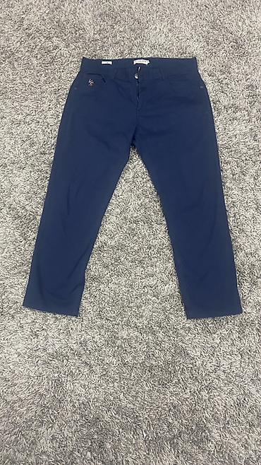 шым брюки: Мужские брюки, XL, Us Polo Assn, Новый, цвет - Синий, Платная доставка, Самовывоз — 1