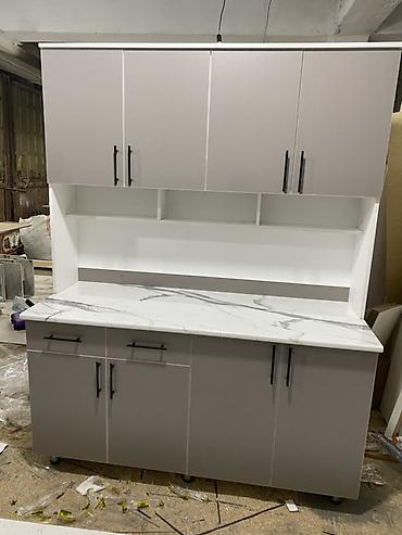 Кухонные гарнитуры: Кухонный гарнитур, Новый, цвет - Серый, МДФ, Бесплатная доставка, Платная доставка, Самовывоз — 2