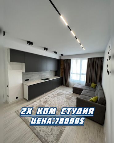 Продажа квартир: 2 комнаты, 54 м², Элитка, 6 этаж, Евроремонт