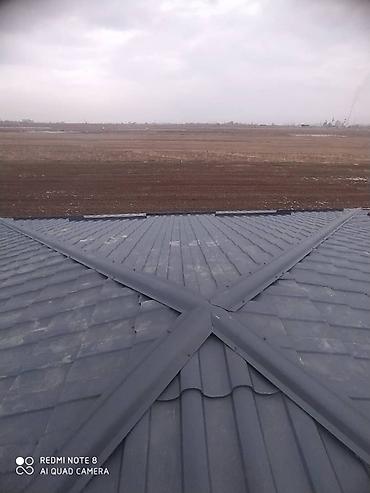 Работы по обшивке: Крыша на любой сложность ✅ 1)Гибкий черепица ✅ 2)металла черепица ✅ — 3