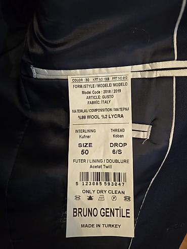 Bruno Gentile üçlü kostyum dəsti - Rəng: tünd göy (color: 30) - at lalafo.az — 4 Bruno Gentile üçlü kostyum dəsti - Rəng: tünd göy (color: 30) - — 4