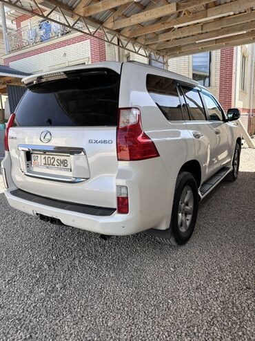 шины на lx570: Белый внедорожник Lexus GX 460. Автомобиль оснащен рейлингами на