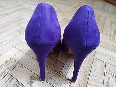 louboutin: Tuflilər, Ölçü: 37, rəng - Bənövşəyi, Yeni — 4